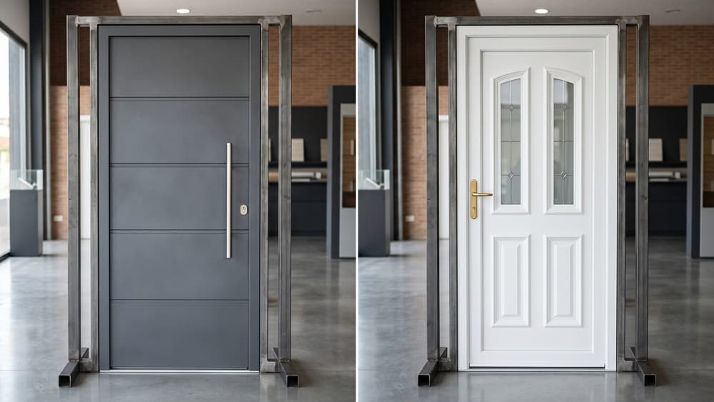 Puertas de aluminio y PVC a medida en Ferrol